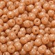 Rocailles en verre couleurs opaques&nbsp;SEED-C001-02B-03-3