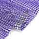 24 Rows Plastic Diamond Mesh Wrap Roll DIY-L049-05M-3