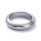 合成テラヘルツストーンフィンガー指輪  フラットラウンド  usサイズ8（18.1mm）  6.5mm G-K311-39-2