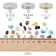 Kit de perles de puces de pierres précieuses pour la fabrication de bijoux à bricoler soi-même DIY-FS0002-20-3
