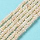 Natural Cultured Freshwater Pearl Beads Strands PEAR-J007-62-2