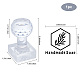 Clear Acrylic Soap Stamps DIY-WH0438-016-4