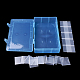 Recipientes de almacenamiento de abalorios de plástico CON-Q026-04D-3