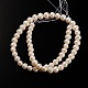 Natural Cultured Freshwater Pearl Beads Strands PEAR-E002-06-01-2