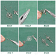 Kit de fabrication de boucles d'oreilles bricolage sunnyclue DIY-SC0017-10-4