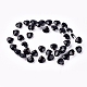 Natural Black Onyx Beads Strands G-G821-12B-2