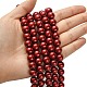 Eco-Friendly Dyed Glass Pearl Round Beads Strands HY-A002-10mm-RB038-4