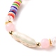 Ensembles de bracelets de perles extensibles multicouches BJEW-JB05756-02-7