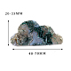 天然苔瑪瑙ディスプレイ装飾  ホームオフィスデスク用  雲  20~35x40~70mm G-PW0004-05-3