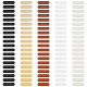 Wadorn 100 pz 5 colori etichette in pelle pu PURS-WR0001-14-1