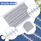 Кружевная лента из полиэстера OCOR-WH0078-112B-6