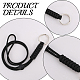 Portachiavi in poliestere&nbsp;KEYC-WH20005-014B-5