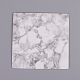 厚紙のアクセサリーディスプレイカード  正方形  ホワイトスモーク  4.5x4.5x0.05cm CDIS-WH0010-02-A-1