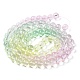 Cuisson des perles de verre transparent peint DGLA-M001-10mm-01-2