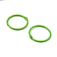 Accessoires de boucles d'oreilles en laiton IFIN-WH0004-04G-2