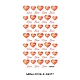 Valentinstag 5d liebe nail art sticker decals MRMJ-R109-Z-D4377-2