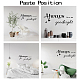 PVC Quotes Wall Sticker DIY-WH0200-014-3