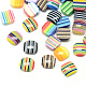 Resin Striped Cabochons CRES-S614-1