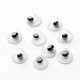 Cabuchones de plástico ojo tambaleantes X-KY-S002-4mm-1