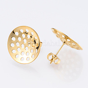 304 Stainless Steel Stud Earring Findings STAS-Q231-03A-G