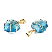 Подвески lampwork GLAA-T023-05C