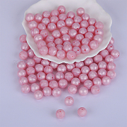 Круглые силиконовые фокусные бусины SI-JX0046A-53