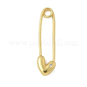 Латунные микро проложить кубического циркония подвески KK-I276-59G