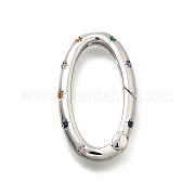 Латунные кольца из микро-паве циркония KK-Z093-04P