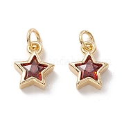 Латунь подвески циркония кубической FIND-Z005-02D
