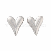Серьги-гвоздики из нержавеющей стали 304 EJEW-H115-31P