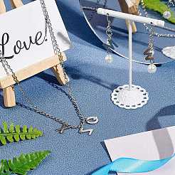 Не тускнеющие подвески-буквы из нержавеющей стали марки 304&nbsp;X-STAS-O073-01