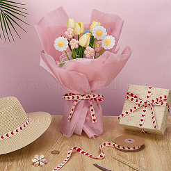 Хлопковая лента в форме сердца&nbsp;OCOR-WH0101-138A