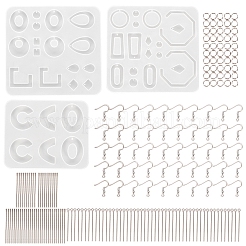 Stampi per pendenti in silicone da 2 pezzo a 2 stili&nbsp;PW-WG53634-01
