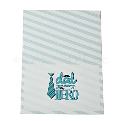 Cartes cadeaux pour la fête des pères&nbsp;AJEW-E058-02E