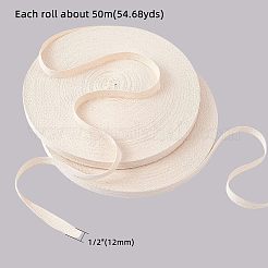 Rubans en coton sergé&nbsp;OCOR-WH0032-62B