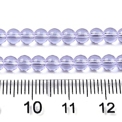 Прозрачные стеклянные бусины&nbsp;GLAA-T032-T4mm-01