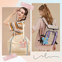 Наборы для изготовления брелок-бантов из хлопка своими руками&nbsp;DIY-SC0028-14