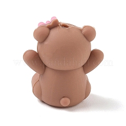 Perline in silicone a tema animale&nbsp;SIL-E013-03B