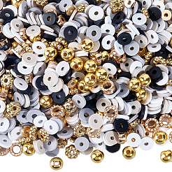 3500шт 5 цвета бусины из полимерной глины ручной работы&nbsp;CLAY-PA0001-25B