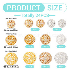 24 шт. стойка с покрытием из латуни&nbsp;KK-TA0002-59