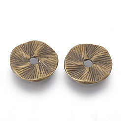 Сплавочные овальные бусины тибетского стиля &nbsp;LS-EA11936Y-AB