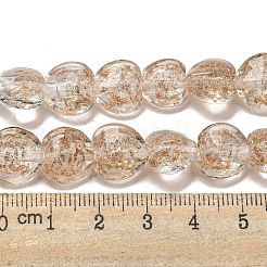 Ручной золотой песок бусины бисер нитей&nbsp;LAMP-L079-04E