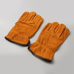 Schweißerhandschuhe aus Rindsleder&nbsp;AJEW-WH20816-221