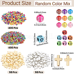 800pcs Acrylperlen&nbsp;MACR-PA0001-42