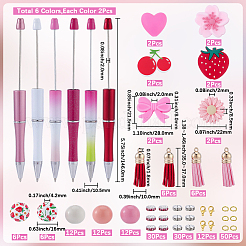 Kit fai da te per realizzare penne con perline&nbsp;DIY-BM0002-66