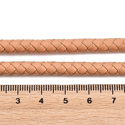 Geflochtenes Lederband mit Kern&nbsp;WL-F009-6mm-02