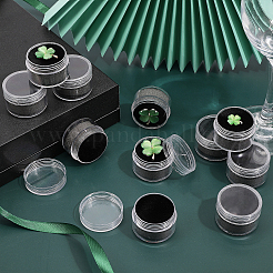 Круглая пластиковая коробка для хранения бриллиантов&nbsp;LS-CON-WH0094-29