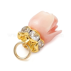 8 шт. подвески-цветы из искусственного коралла двух цветов&nbsp;PALLOY-JF04542