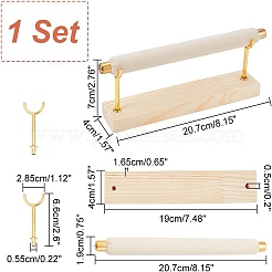 1-уровневые витрины с бархатными кольцами&nbsp;RDIS-WH0016-07A-01