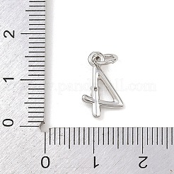 Латунные микропаве прозрачные кубические циркониевые подвески&nbsp;KK-P339-27P-04